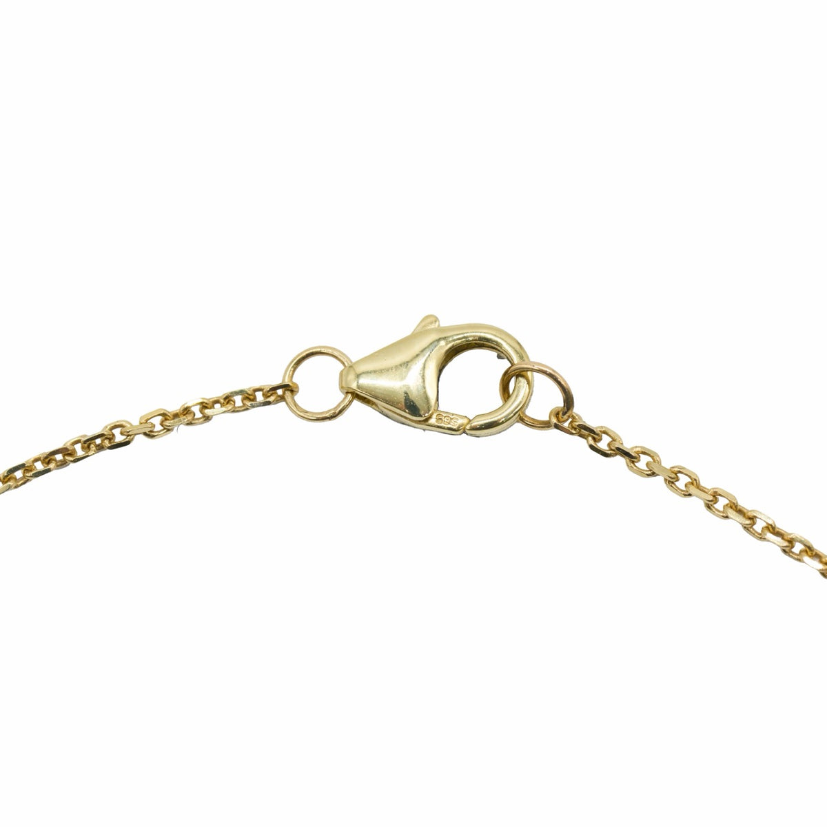 10.53 CTTW Round Lab-Grown Diamond Tennis Necklace in 14K Yellow Gold, 16.5"