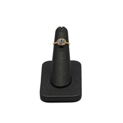 14K Yellow Gold Diamond Ring