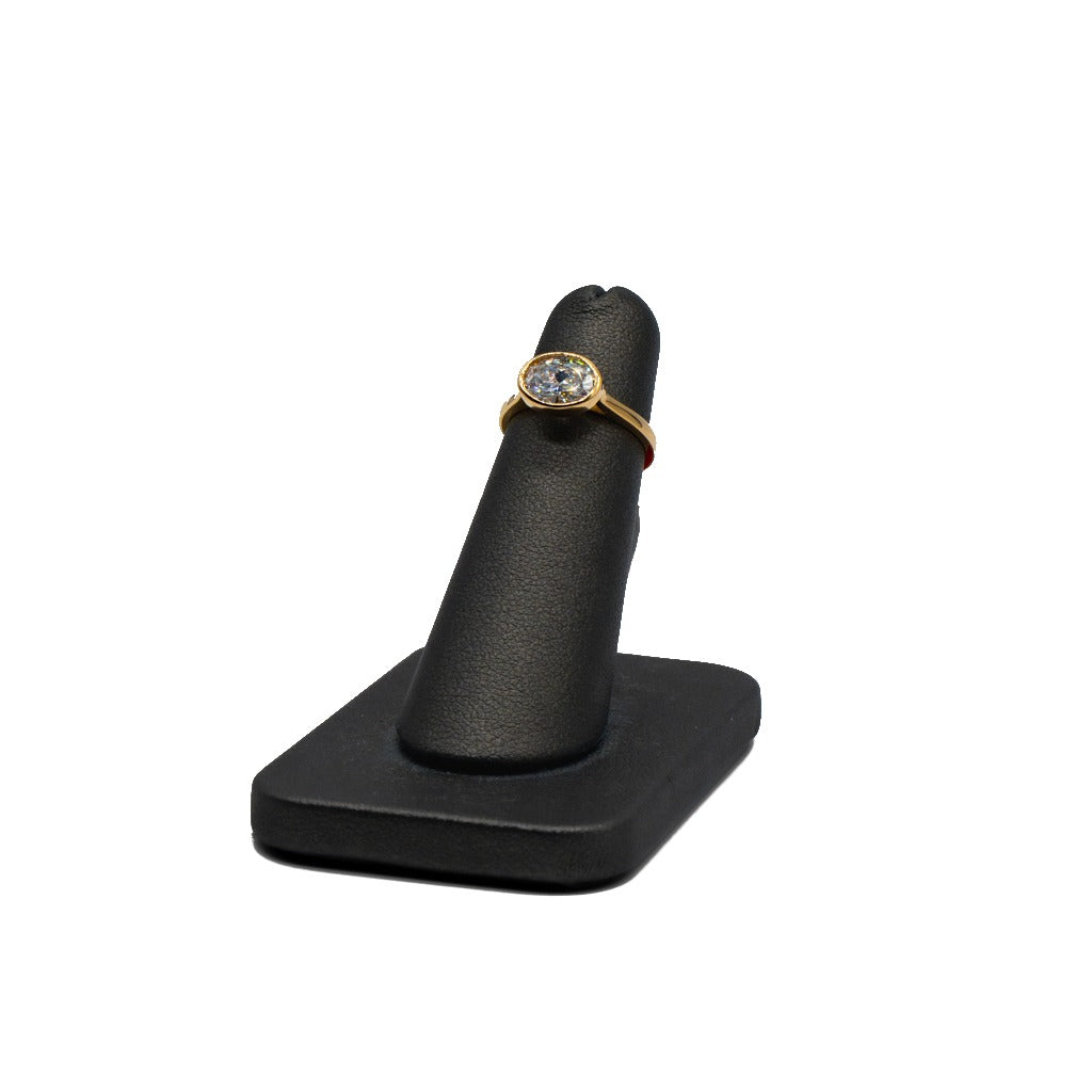 14K Yellow Gold Diamond Ring