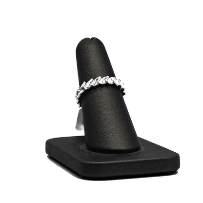 14K White Gold Marquise Lab-Grown Diamond Eternity Band, 2.18 CTTW