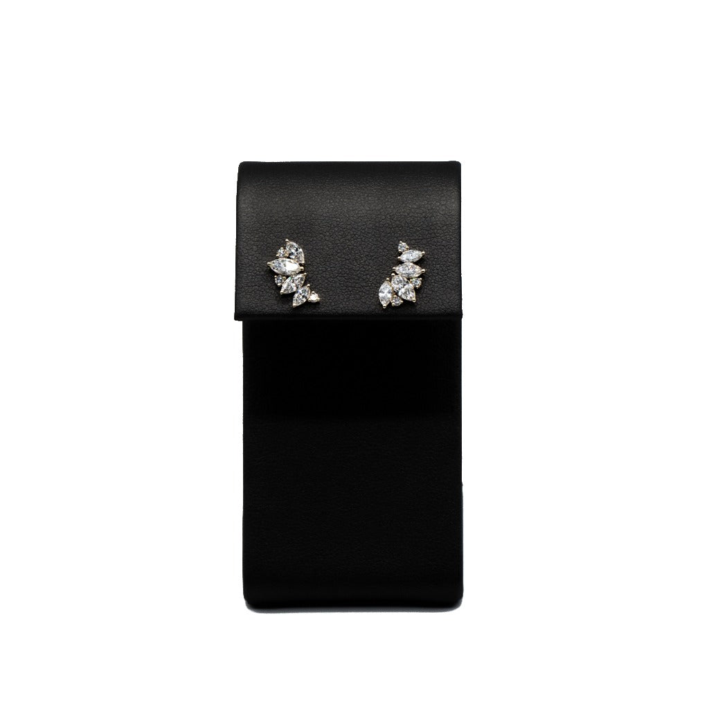 1.18 CTTW Marquise Lab-Grown Diamond Earrings in 14K Yellow Gold