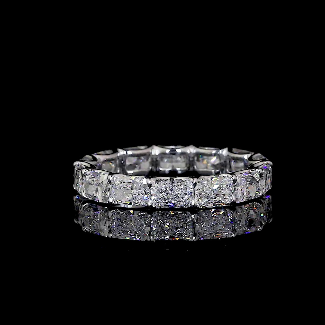 3.11 CTTW Radiant Lab Diamond Full Eternity (F Color and VS2 Clarity)