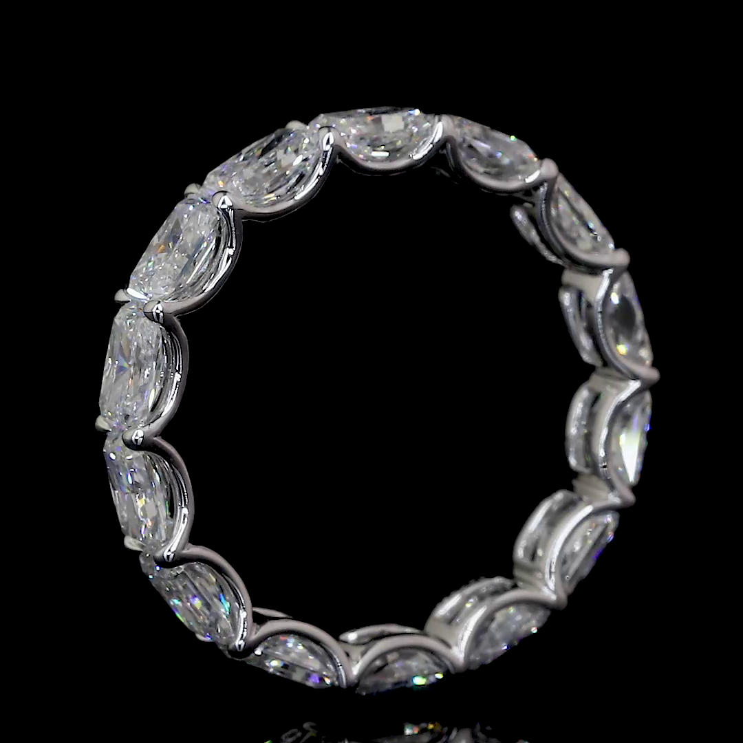 3.11 CTTW Radiant Lab Diamond Full Eternity (F Color and VS2 Clarity)