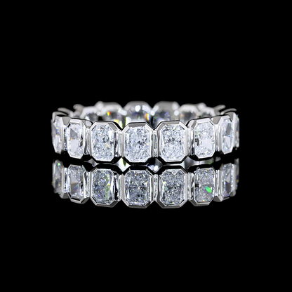 1.94 CTTW Radiant Lab Grown Diamond Full Eternity Sz. 5.25 (F Color and VS2 Clarity)