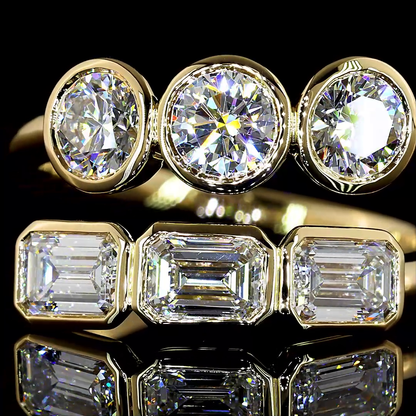 1.77 CTTW MIX Lab Diamond Special Eternity Band (E Color and VS Clarity)