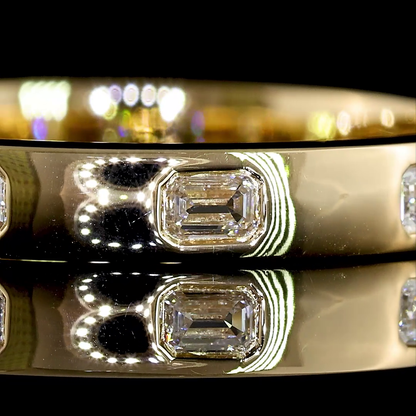 0.33 CTTW Emerald Lab Diamond Full Eternity (E Color and VS Clarity)