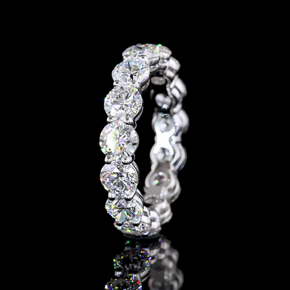 4.71 CTTW Round Lab Diamond Full Eternity (D Color and VS2 Clarity)
