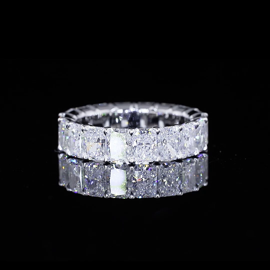 6.03 CTTW Radiant Lab Diamond Full Eternity (E Color and VVS2 Clarity)