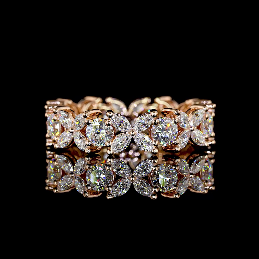 2.28 CTTW MIX Lab Diamond Full Eternity (E Color and VS Clarity)