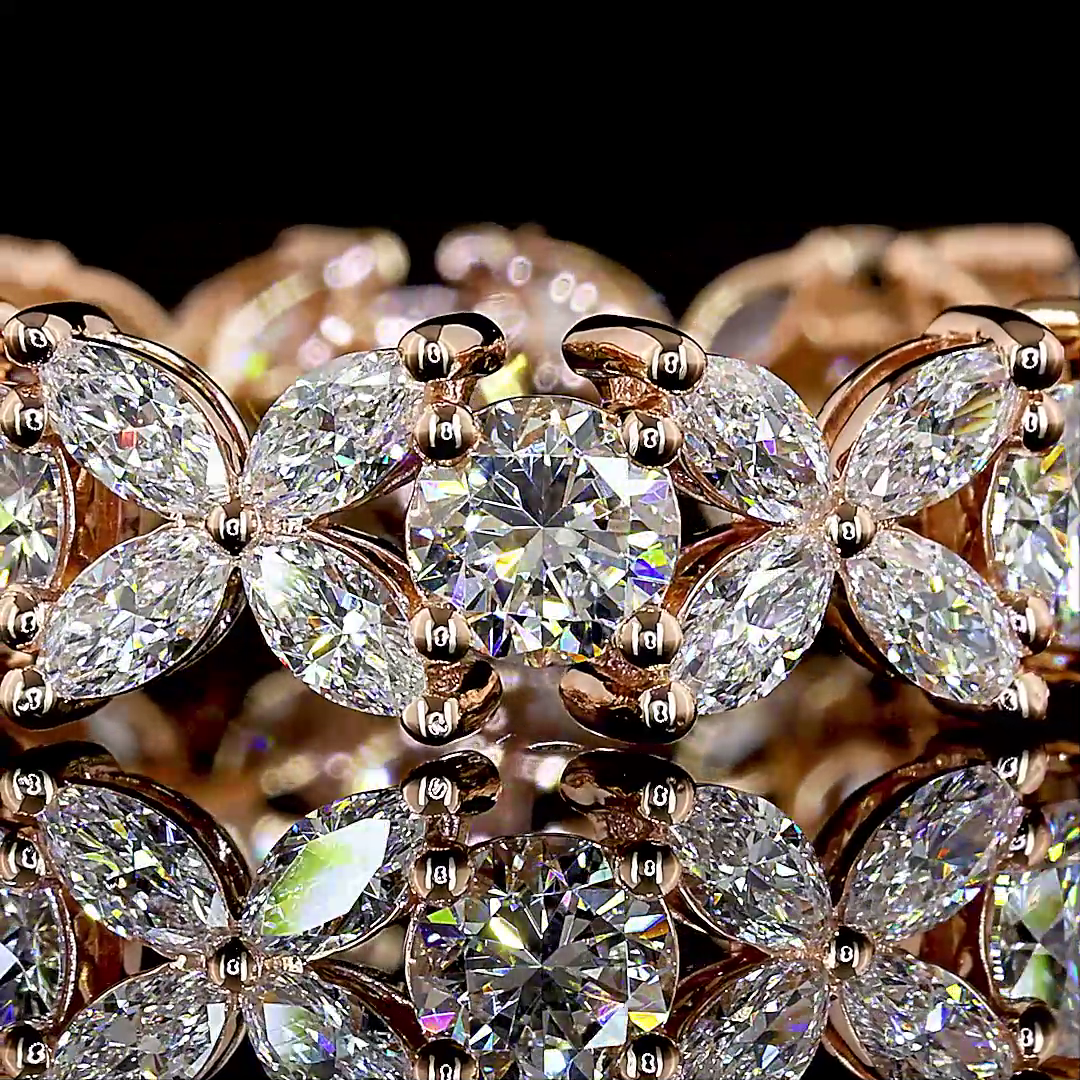 2.28 CTTW MIX Lab Diamond Full Eternity (E Color and VS Clarity)