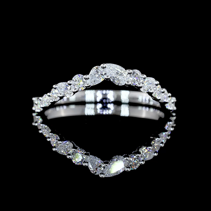 0.42 CTTW MIX Lab Diamond Special Eternity Band (E Color and VS Clarity)