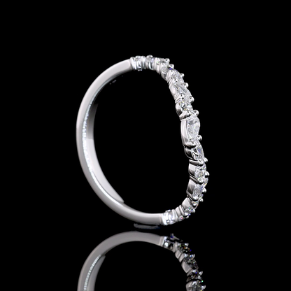 0.42 CTTW MIX Lab Diamond Special Eternity Band (E Color and VS Clarity)