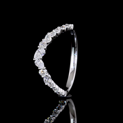 0.42 CTTW MIX Lab Diamond Special Eternity Band (E Color and VS Clarity)