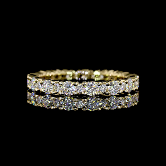 1.03 CTTW Round Lab Diamond Full Eternity (E Color and VS2 Clarity)