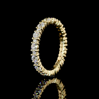 1.03 CTTW Round Lab Diamond Full Eternity (E Color and VS2 Clarity)