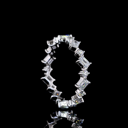 1.06 CTTW MIX Lab Diamond Full Eternity Sz. 5.5