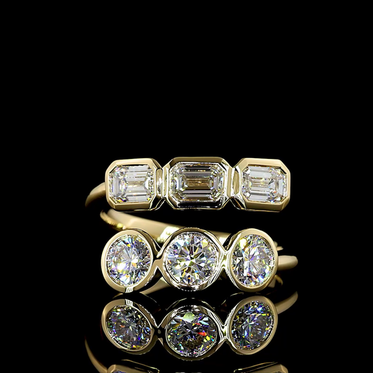 1.79 CTTW MIX Lab Diamond Special Eternity Band