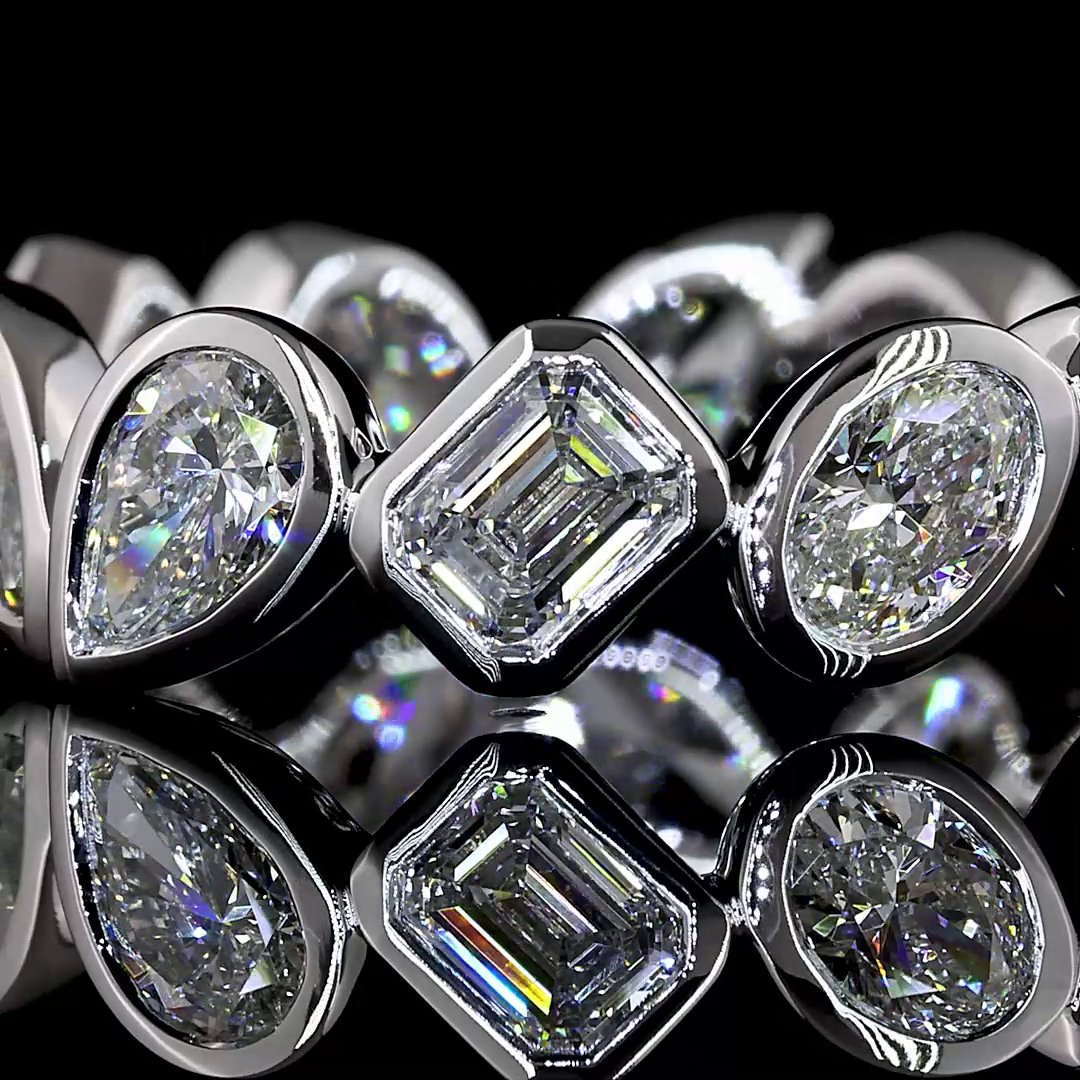 2.62 CTTW MIX Lab Diamond Full Eternity
