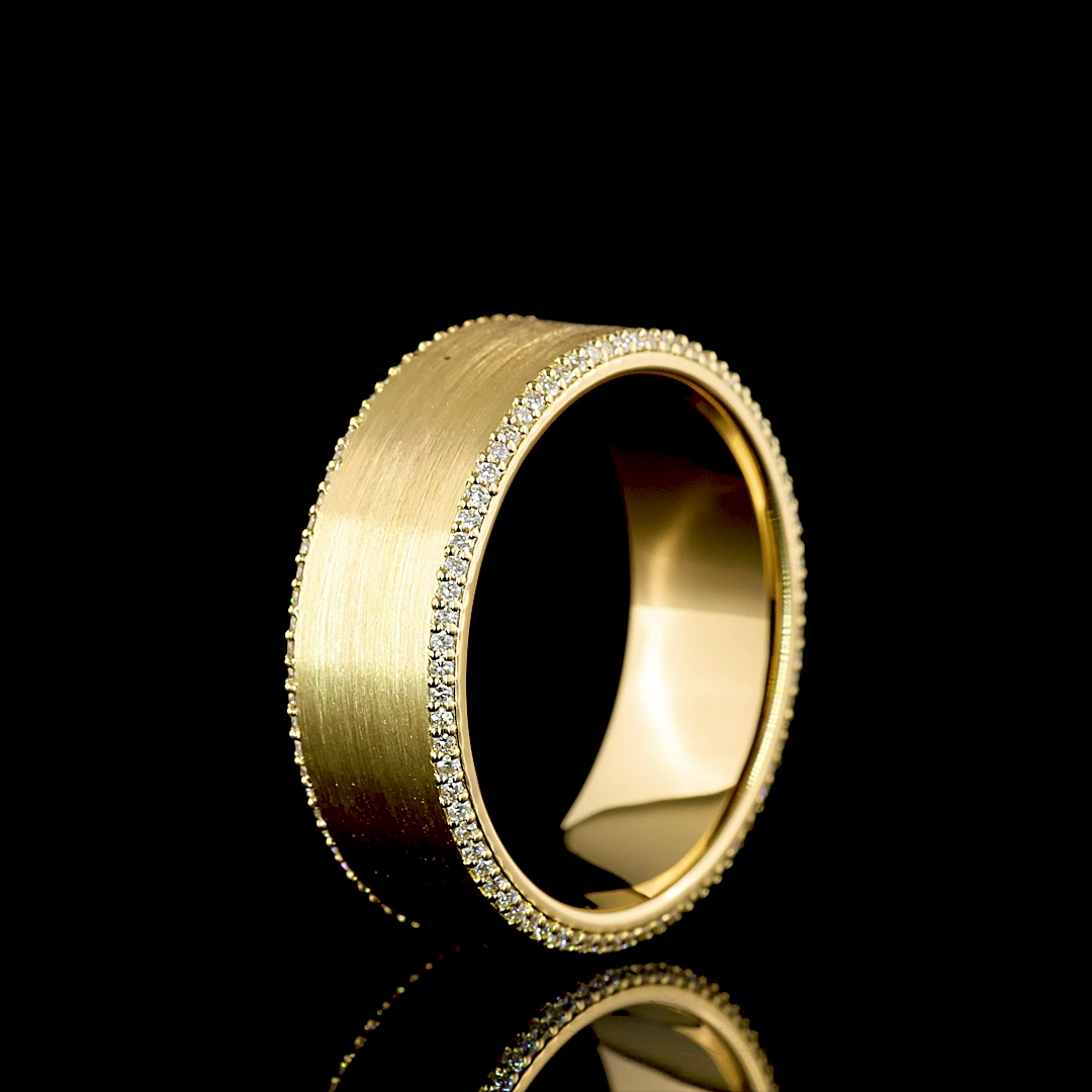 0.29 CTTW Round Lab Diamond Full Eternity (F Color and VS2 Clarity)