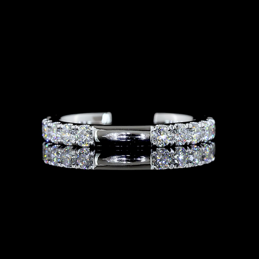 0.92 CTTW Round Lab Diamond Full Eternity (E Color and VS Clarity)
