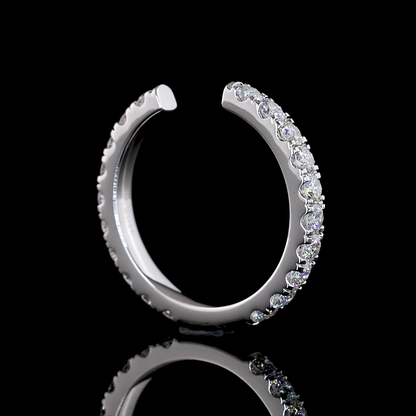 0.92 CTTW Round Lab Diamond Full Eternity (E Color and VS Clarity)