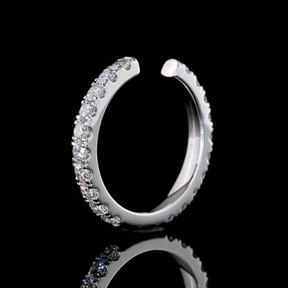 0.92 CTTW Round Lab Diamond Full Eternity (E Color and VS Clarity)