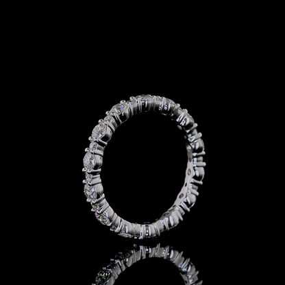 1.16 CTTW Round Lab Diamond Full Eternity (E Color and VS2 Clarity)