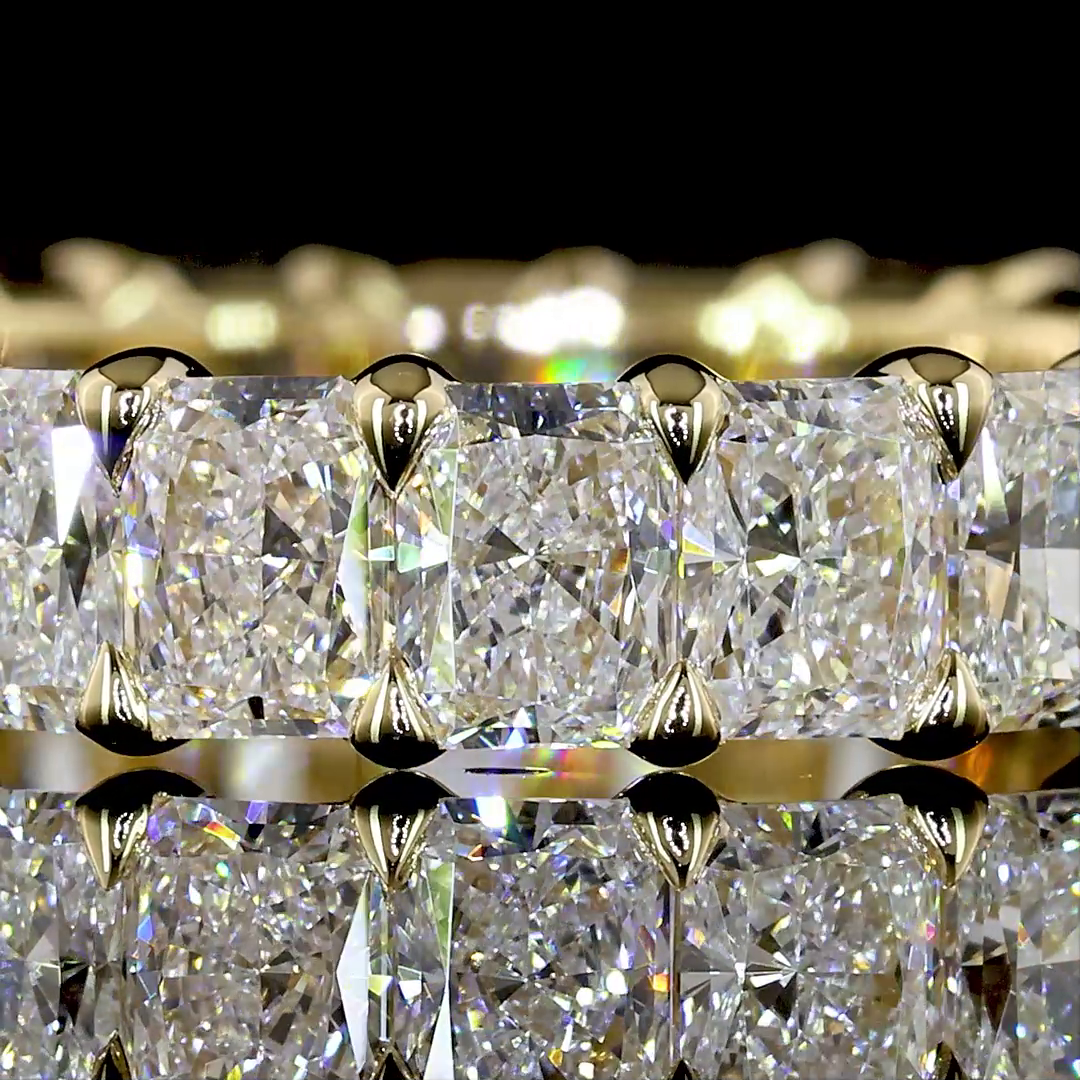 3.36 CTTW Radiant Lab Diamond Full Eternity (E Color and VS Clarity)