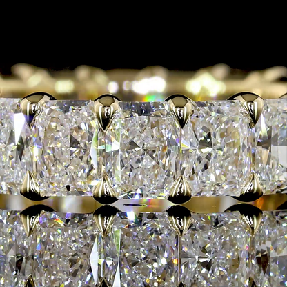 3.36 CTTW Radiant Lab Diamond Full Eternity (E Color and VS Clarity)