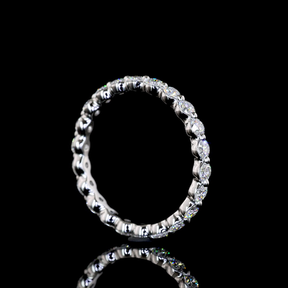 1.14 CTTW Round Lab Diamond Full Eternity (E Color and VS Clarity)