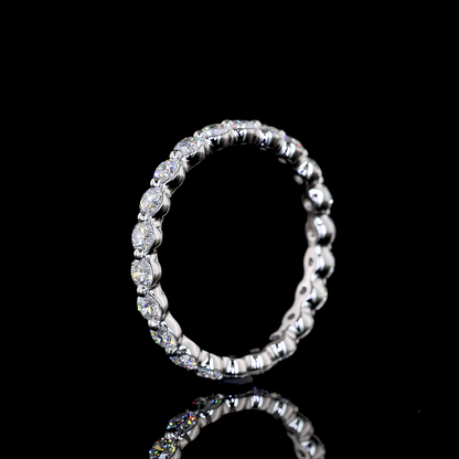 1.14 CTTW Round Lab Diamond Full Eternity (E Color and VS Clarity)