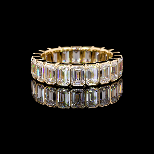 アクセサリー CDL EternityPierce 2 ctw Round Lab Grown Diamond Eternity Band | JNCY Jewelers