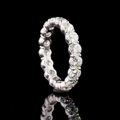 3.25 CTTW Round Lab Diamond Full Eternity (E/F Color and VS1/VS2 Clarity)