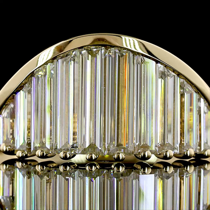 1.19 CTTW Trapper Baguette Lab Diamond Half Eternity Eternity Band (E Color and VS Clarity)