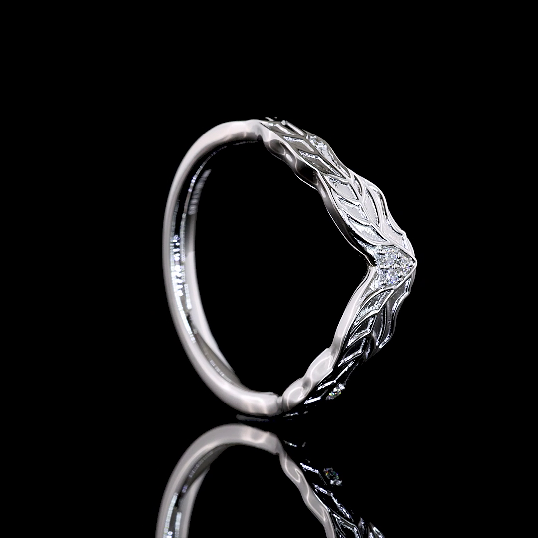 0.03 CTTW Round Lab Diamond Special Eternity Band (E Color and VS1 Clarity)