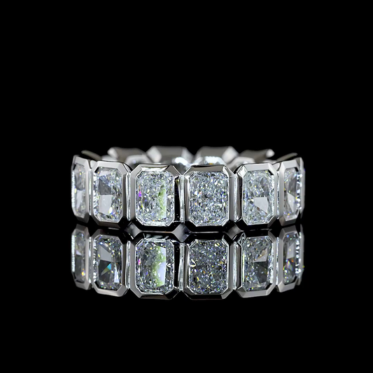 4.68 CTTW Radiant Lab Diamond Full Eternity (E Color and VS Clarity)