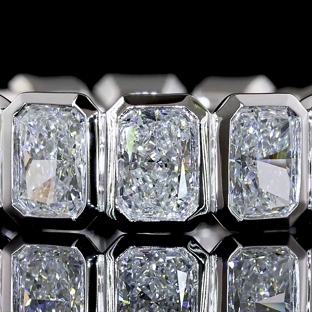 4.68 CTTW Radiant Lab Diamond Full Eternity (E Color and VS Clarity)