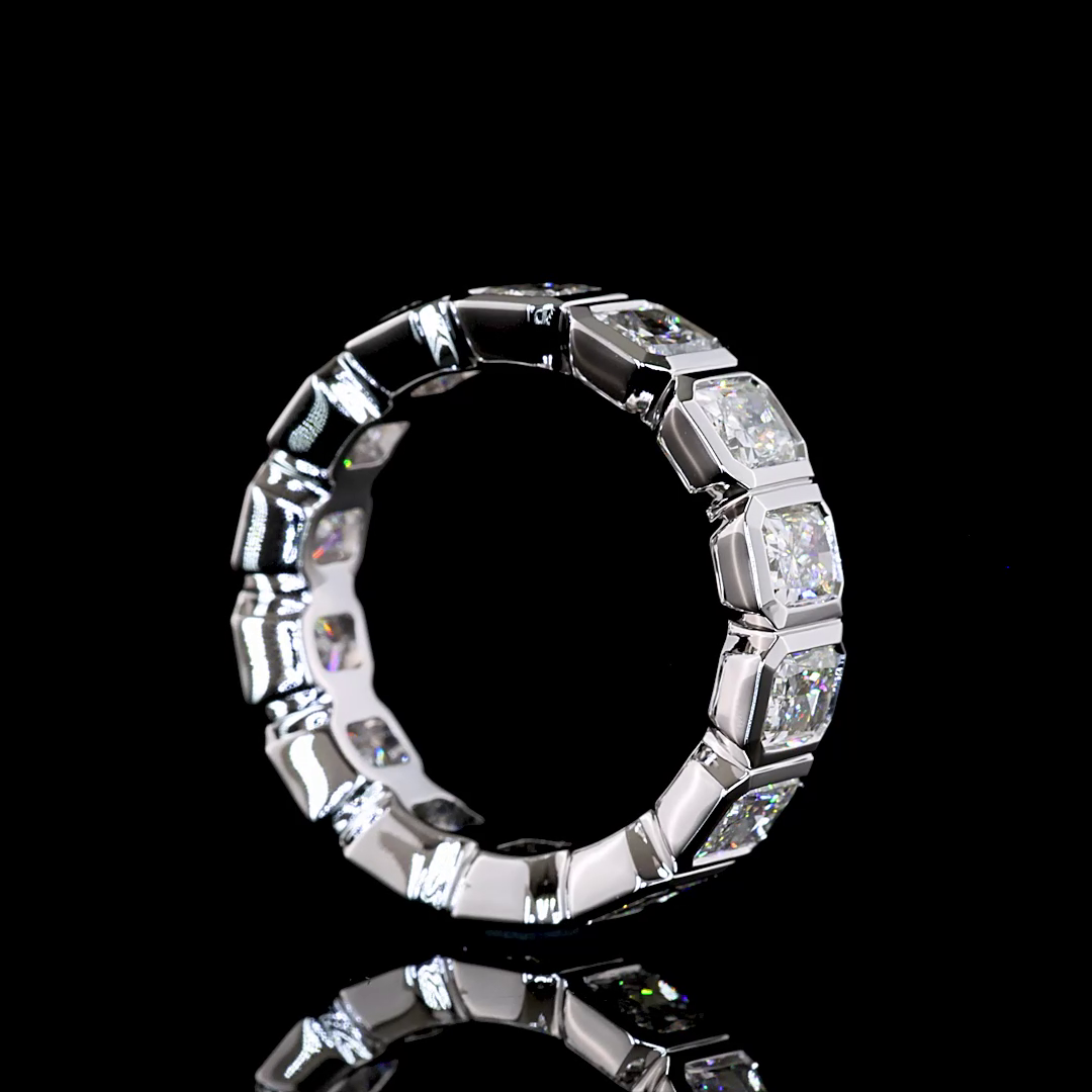 4.68 CTTW Radiant Lab Diamond Full Eternity (E Color and VS Clarity)
