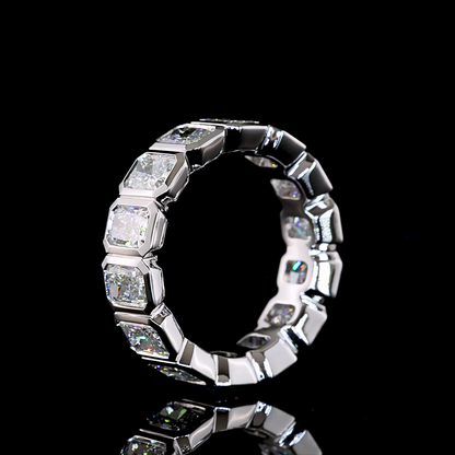 4.68 CTTW Radiant Lab Diamond Full Eternity (E Color and VS Clarity)