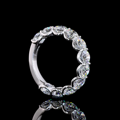3.29 CTTW Round Lab Diamond Full Eternity (E Color and VS Clarity)