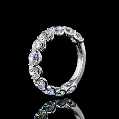 3.29 CTTW Round Lab Diamond Full Eternity (E Color and VS Clarity)