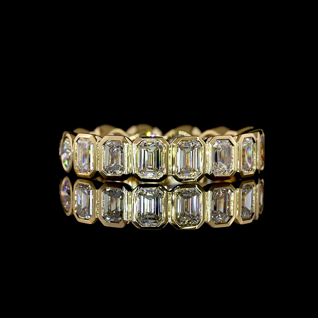 2.55 CTTW MIX Lab Grown Diamond Full Eternity Sz. 6 (E Color and VS1 Clarity)