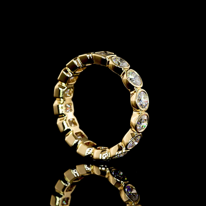 2.55 CTTW MIX Lab Grown Diamond Full Eternity Sz. 6 (E Color and VS1 Clarity)