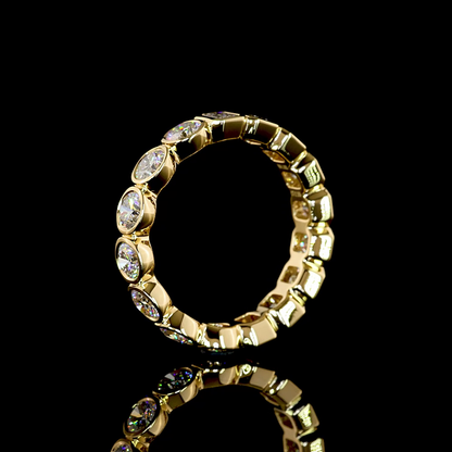 2.55 CTTW MIX Lab Grown Diamond Full Eternity Sz. 6 (E Color and VS1 Clarity)
