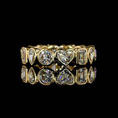 3.59 CTTW MIX Lab Grown Diamond Full Eternity Sz. 6 (E Color and VS1 Clarity)