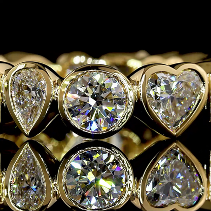 3.59 CTTW MIX Lab Grown Diamond Full Eternity Sz. 6 (E Color and VS1 Clarity)