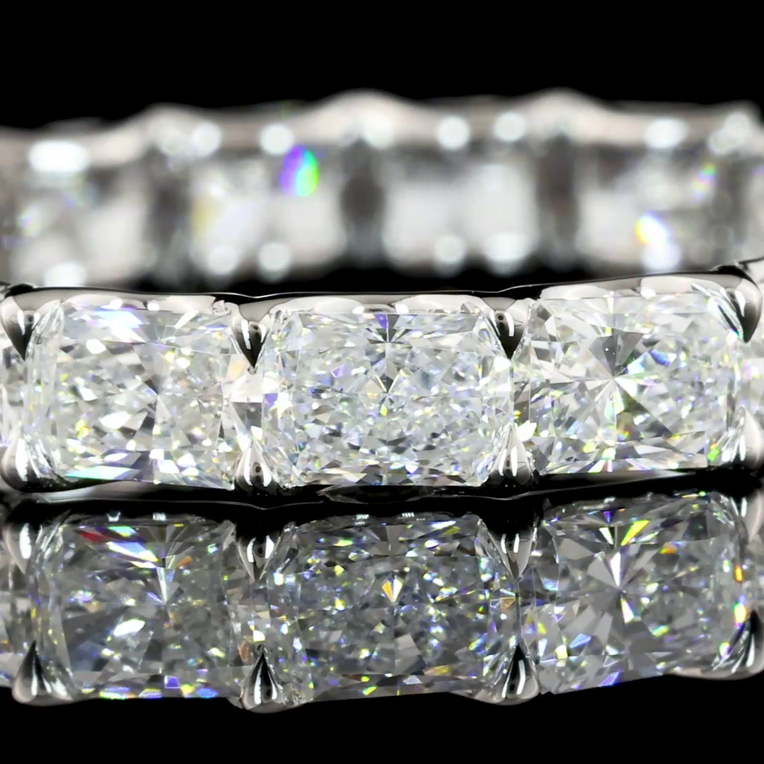 2.41 CTTW Radiant Lab Diamond Full Eternity (F Color and VS2 Clarity)