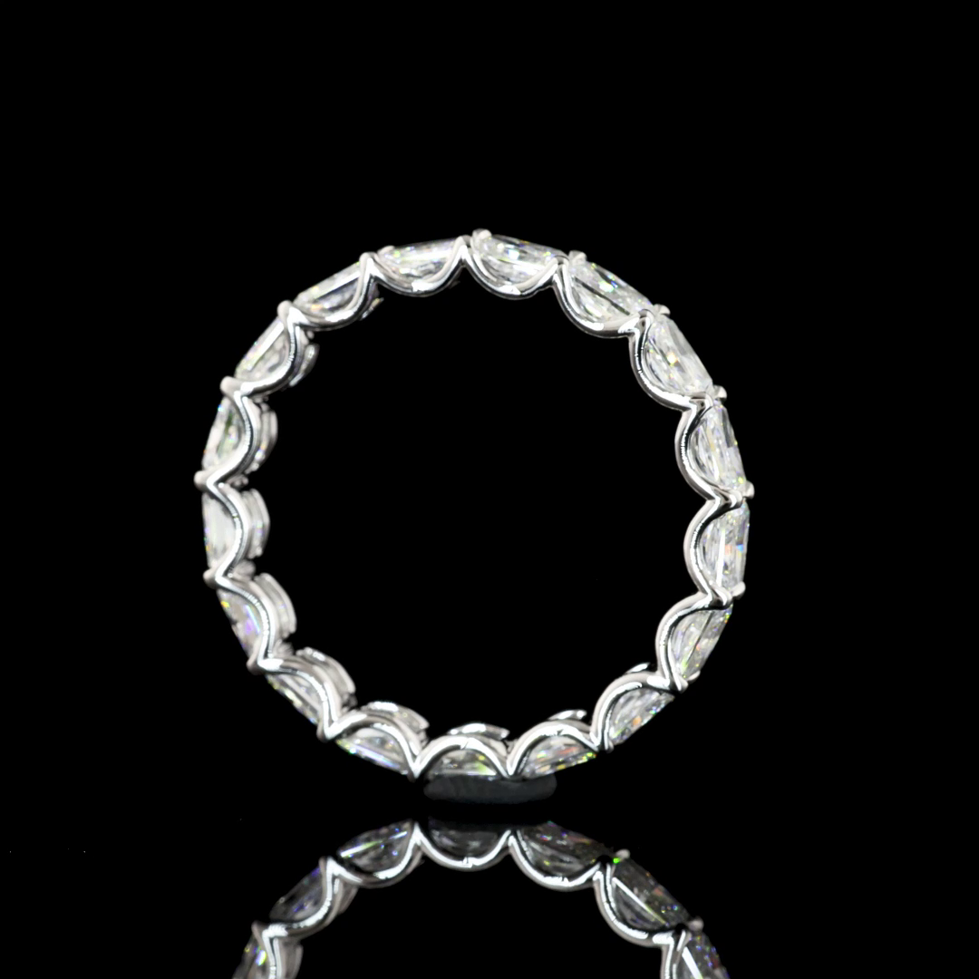2.41 CTTW Radiant Lab Diamond Full Eternity (F Color and VS2 Clarity)