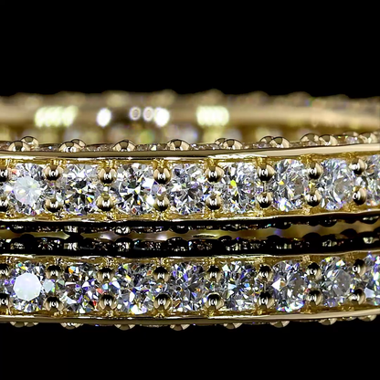 1.44 CTTW Round Lab Diamond Full Eternity (H Color and SI Clarity)