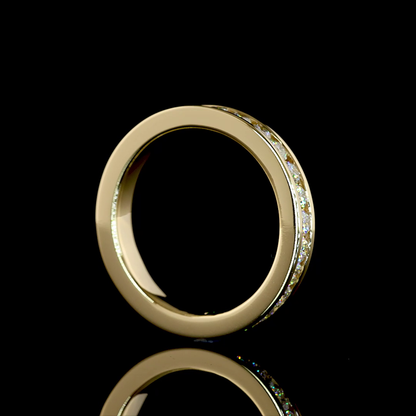 1.14 CTTW Round Lab Diamond Full Eternity (H Color and SI Clarity)